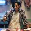 saira at her butcher job